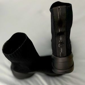 Michael Kors slip on sock boot.